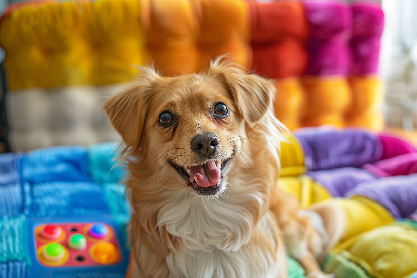 Y a t il des jouets interactifs pour chiens